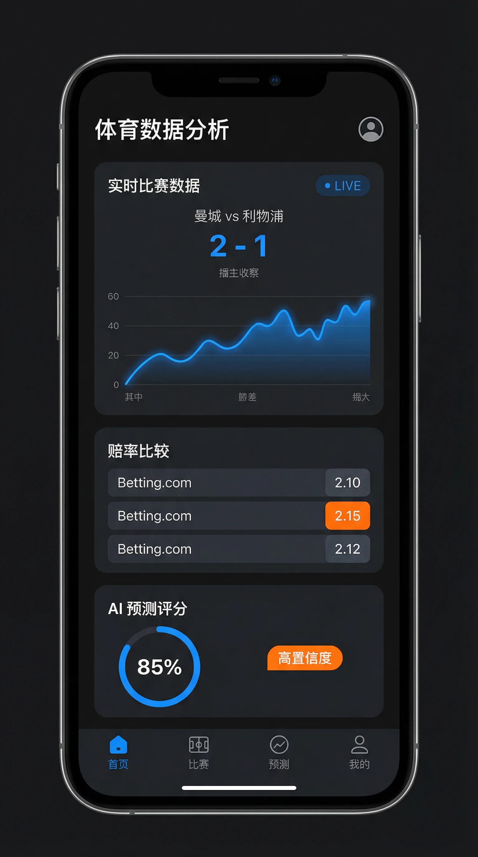 竞彩网APP主界面截图 - 2026世界杯赛程 移动端数据分析